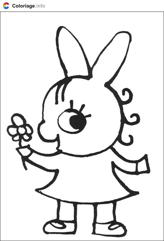 Trotro and His Friend coloring page to print
