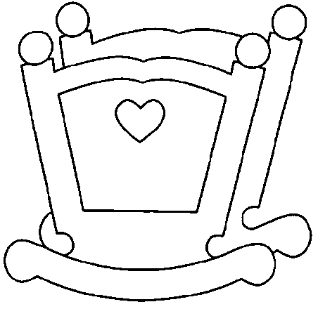 Coloriage Le Berceau - Bébé à imprimer