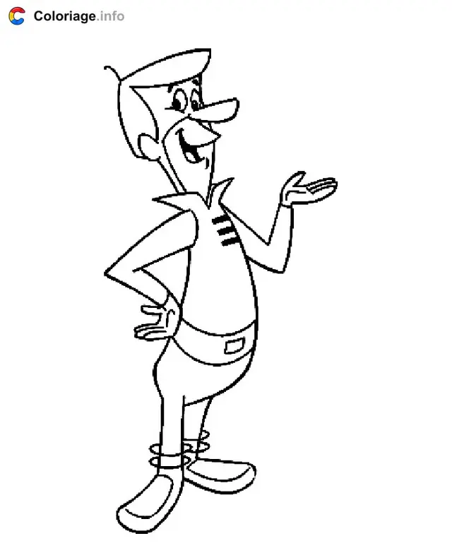 Desenho de George Jetson para colorir para colorir