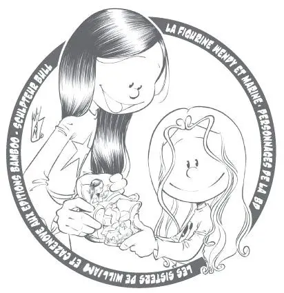Coloriage Les Sisters Martine Et Wendy La Bd - Les Sisters à imprimer