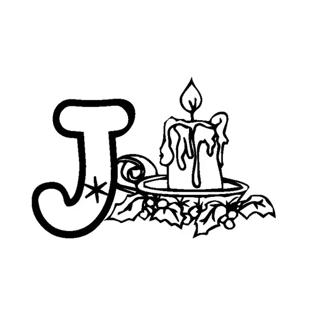 Coloriage Lettre J - Alphabet à imprimer