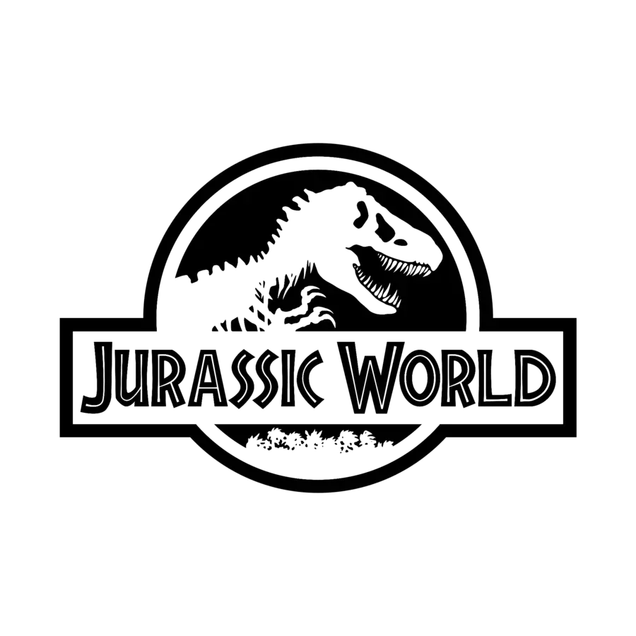 Ausmalbild Jurassic World Logo Ausmalbilder zum Ausdrucken