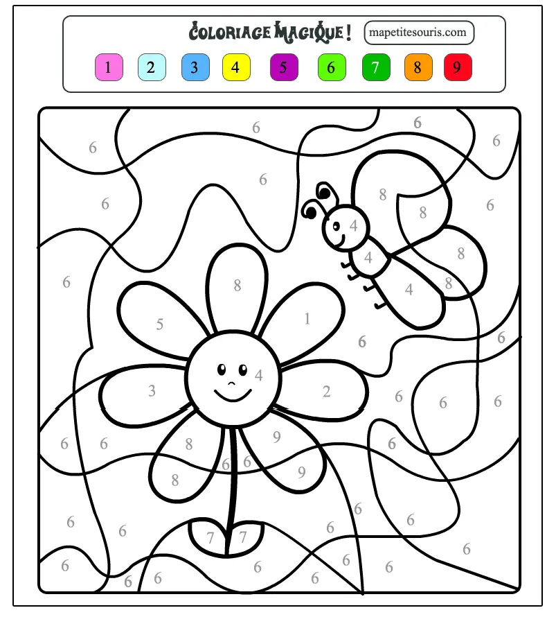 Coloriage Château enchanté sous les étoiles - Magique à imprimer