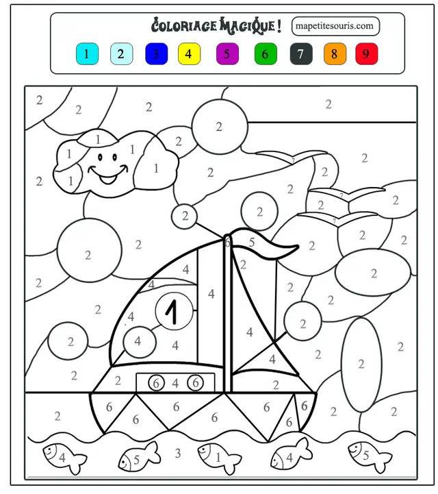 Coloriage Fée volante avec baguette lumineuse - Magique à imprimer
