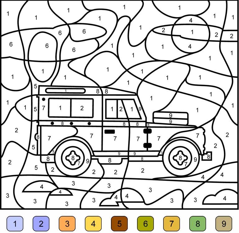 Coloriage Addition magique CE2 révision ludique - Magique addition à imprimer
