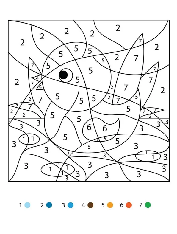 Coloriage Magique Cp Un Petit Oiseau - Magique à imprimer