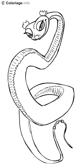 Master Viper coloring page to print