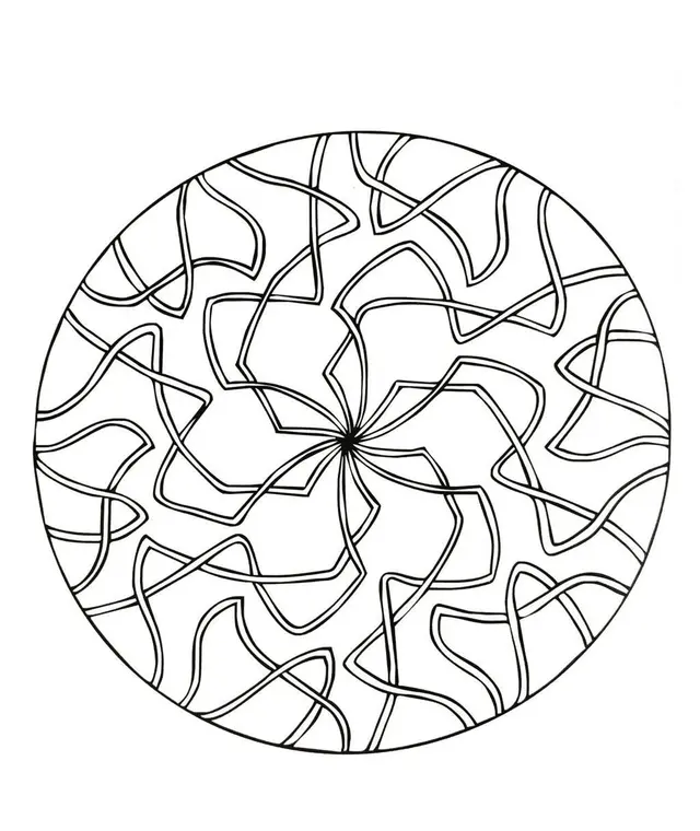 Coloriage Mandala ornemental aux détails complexes - Mandala à imprimer