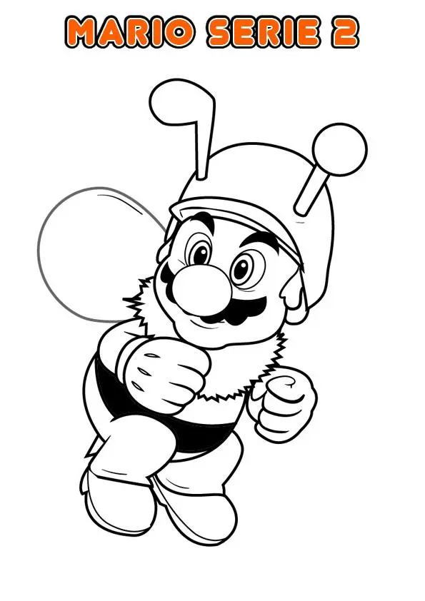 Disegno di Mario e Luigi nel castello di Peach da stampare