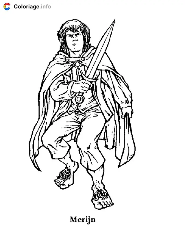 Desenho de Mérijn - Desenho para Colorir para colorir