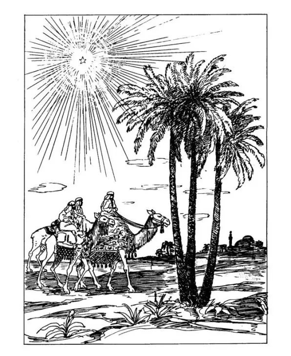 Coloriage Motifs symétriques de Noël pour adultes - Adulte à imprimer