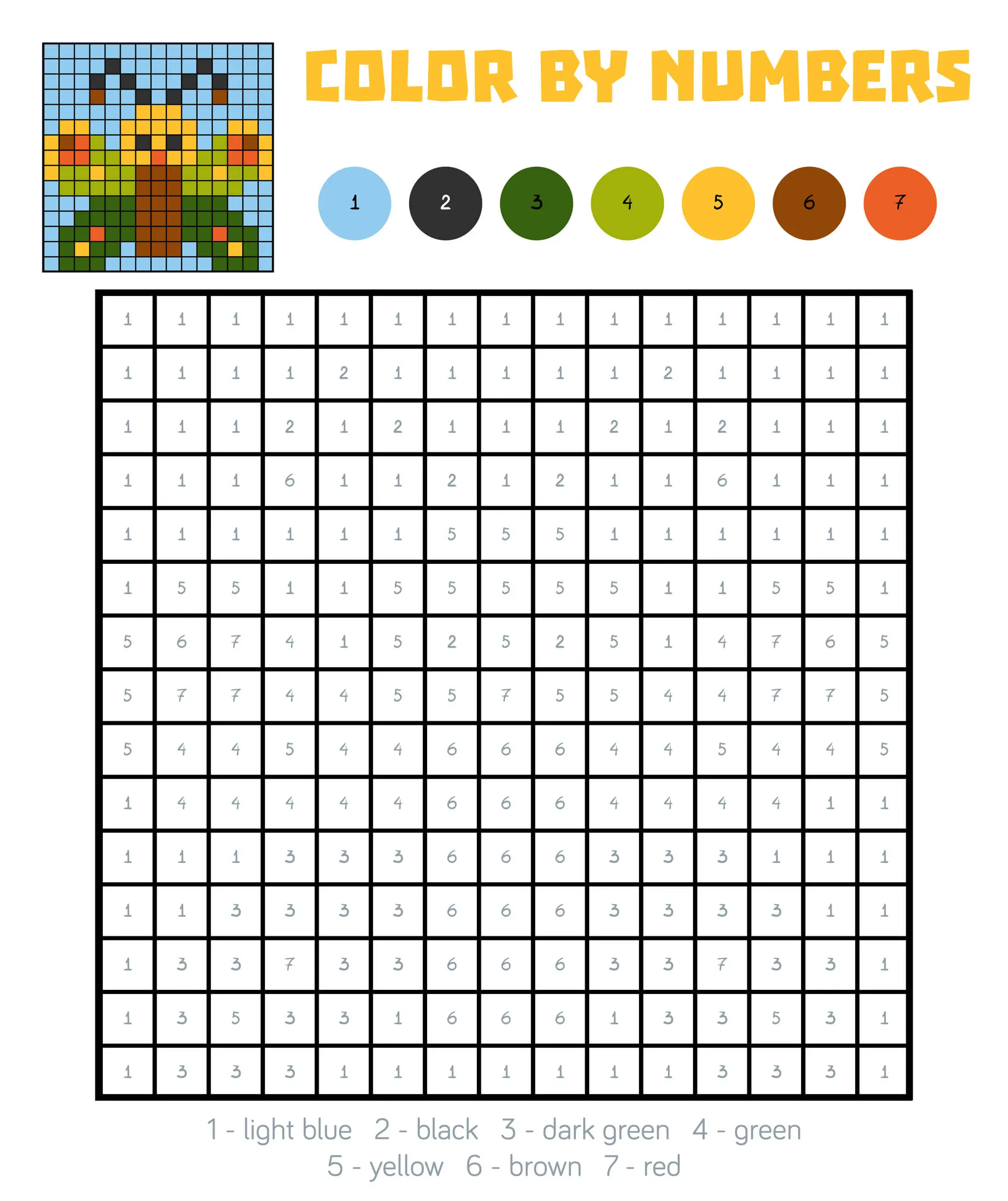 Coloriage Papillon Pixel - Magique cp à imprimer