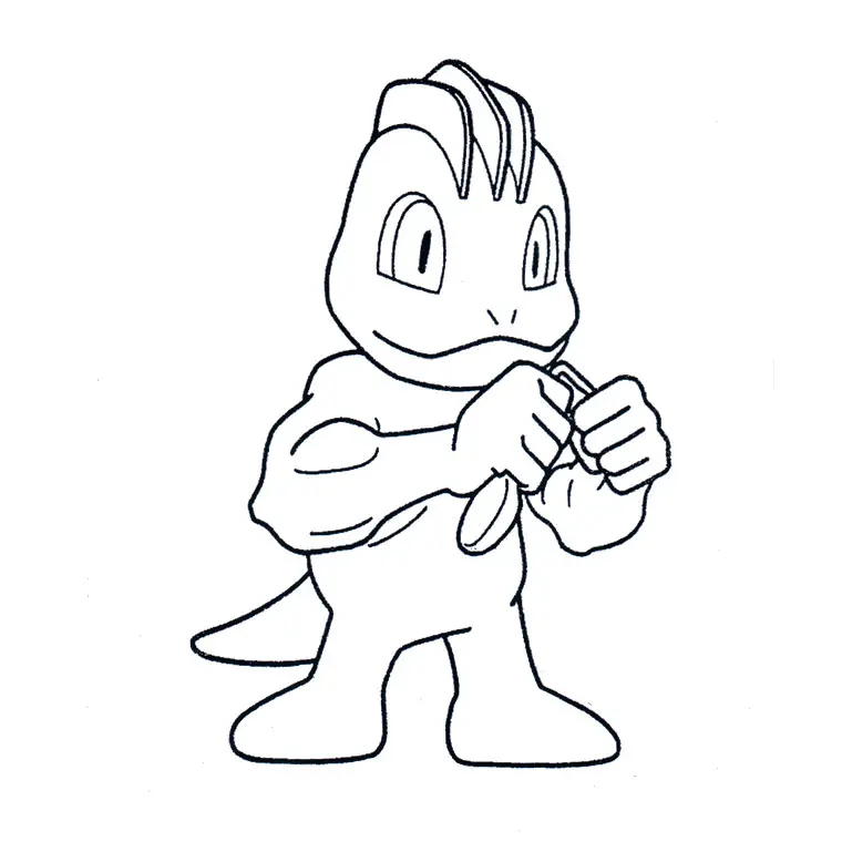 Pokémon coloring page to print