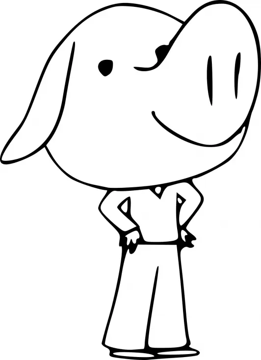 Coloriage Ramono De Ariol Bande Dessinee - Ariol à imprimer