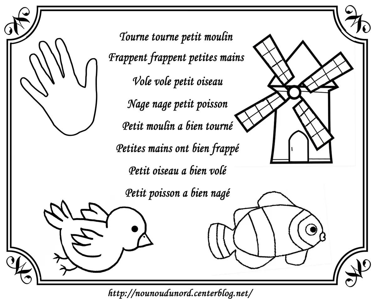 Back to Preschool Song Time coloring page to print