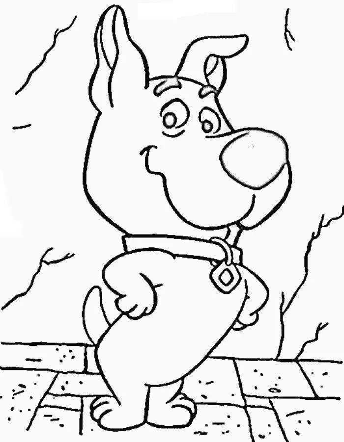 Coloriage Scrappy Doo - Scooby doo à imprimer
