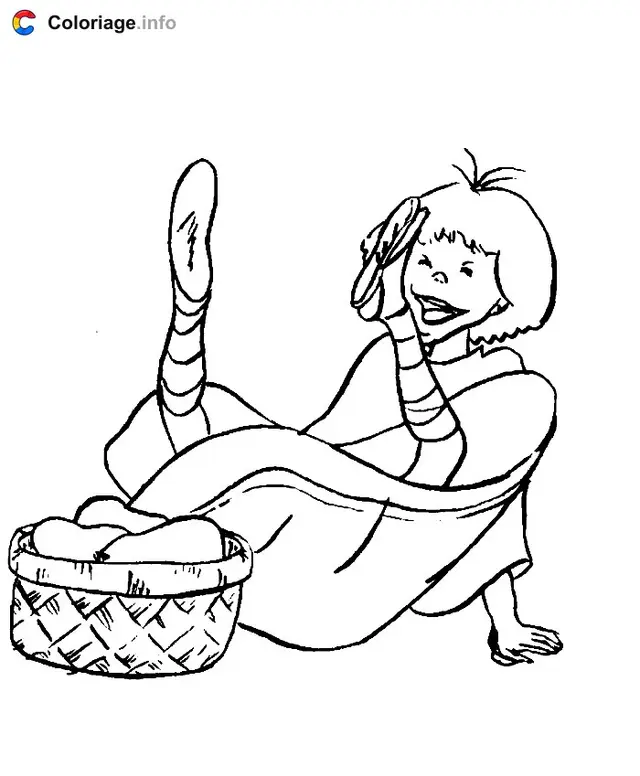 Desenho de Tao para colorir