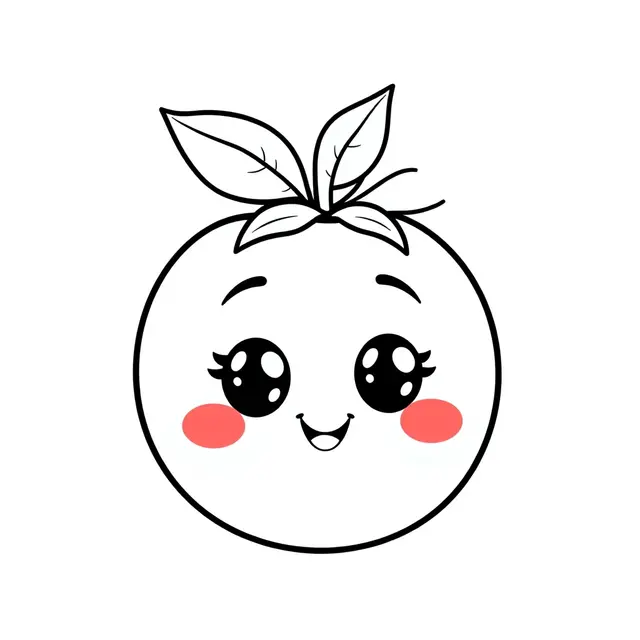 Coloriage Tomate Maternelle Légumes - Legumes à imprimer