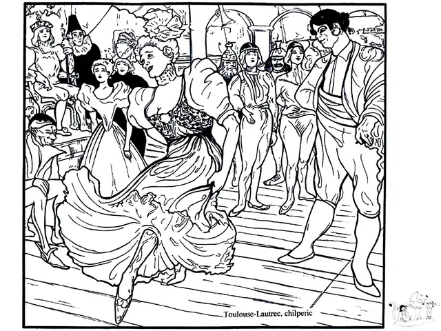 Coloriage Toulouse Lautrec Chilperic - Art à imprimer