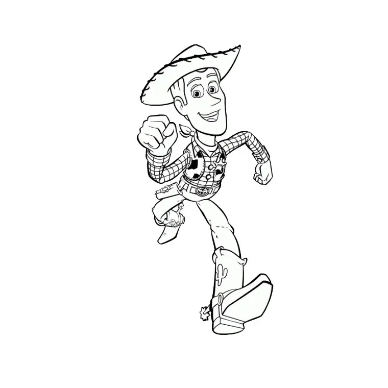 Ausmalbild Toy Story Ausmalbilder – Disney Alphabet zum Ausdrucken