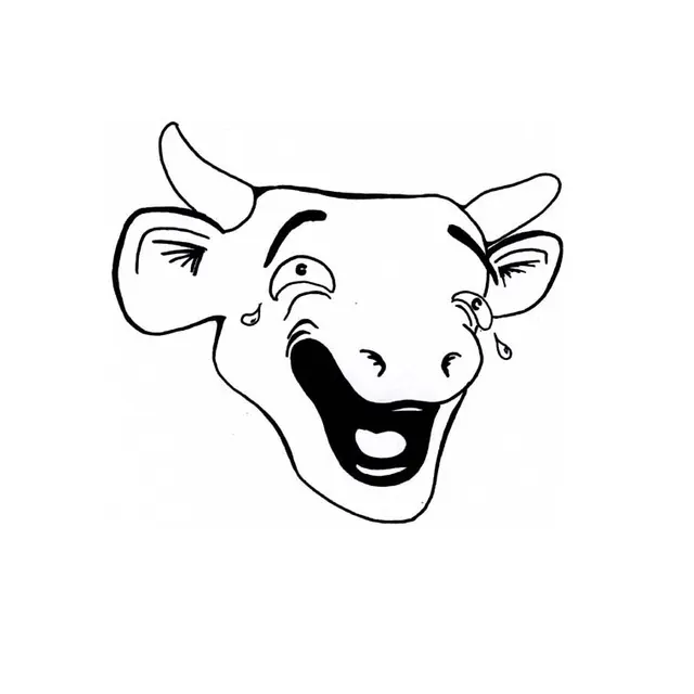 Coloriage Vache Qui Rit - Vache à imprimer