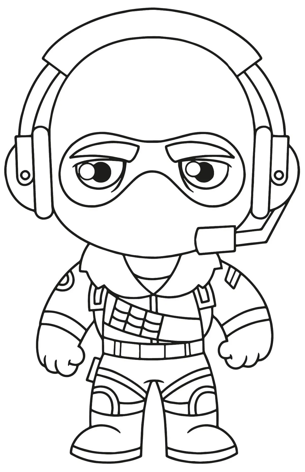 Coloriage Velocite - Fortnite à imprimer