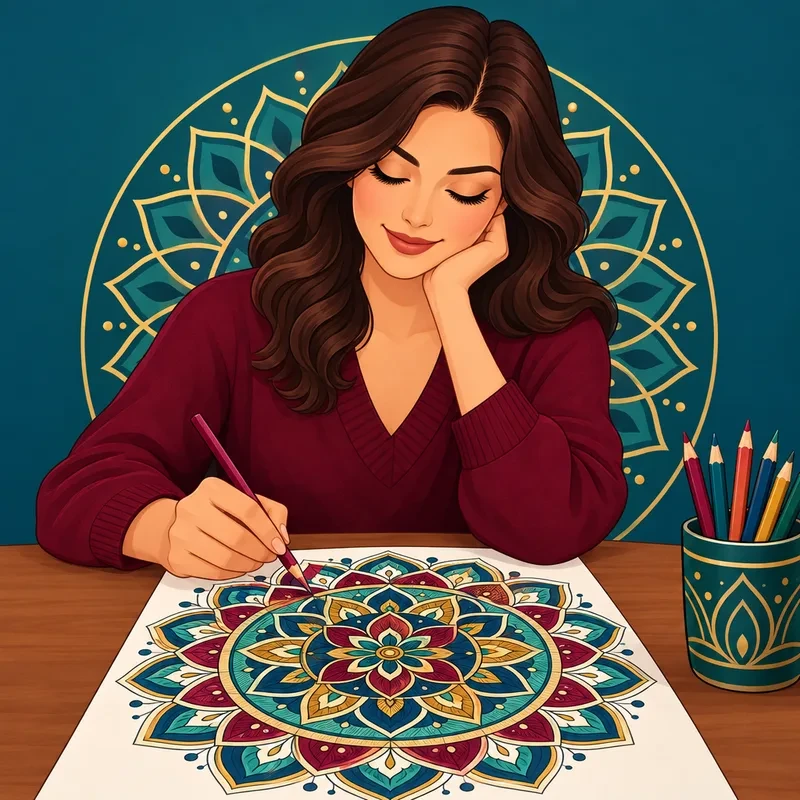 Mandala Ausmalbilder für Erwachsene