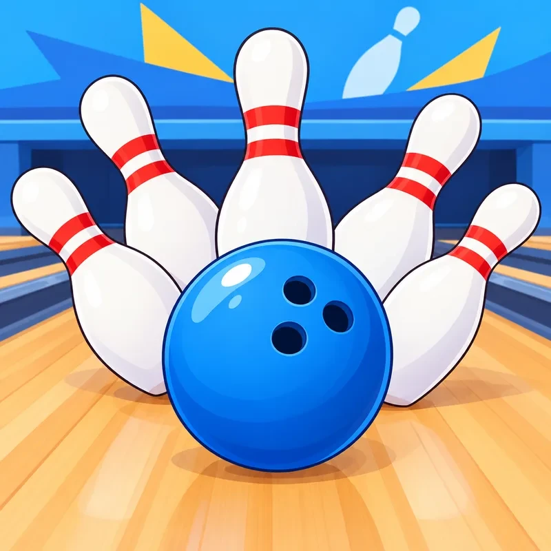 Disegni di bowling da colorare
