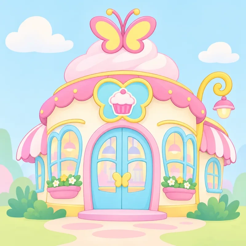 Butterbean's Café kolorowanki do druku