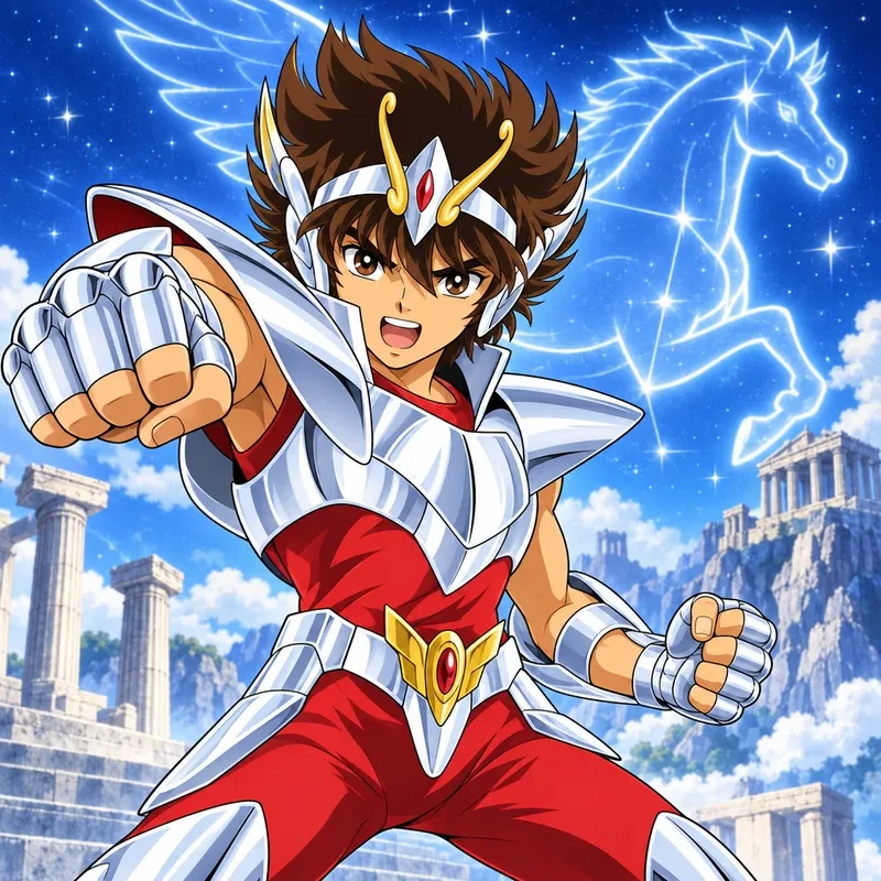 Saint Seiya Ausmalbilder – kostenlos drucken