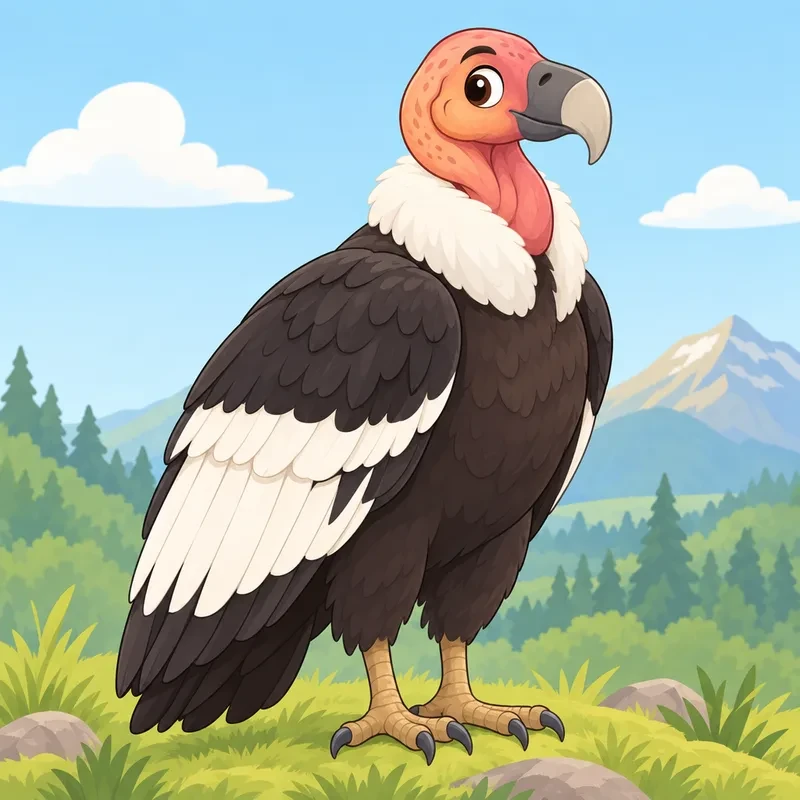 Coloriage Condor