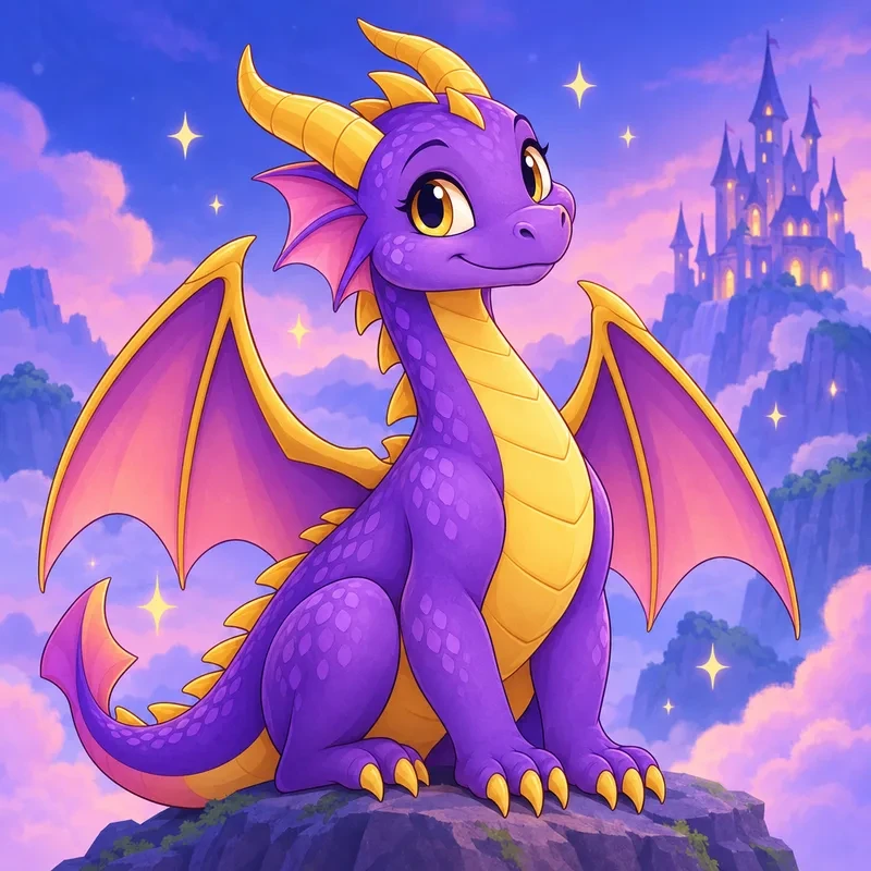 Coloriage Dragon