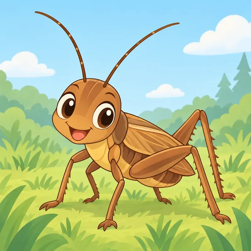 Cricket Coloring Pages