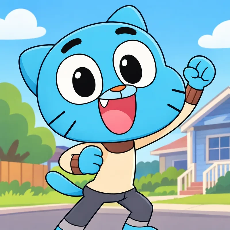 The Amazing World Of Gumball Coloring Pages