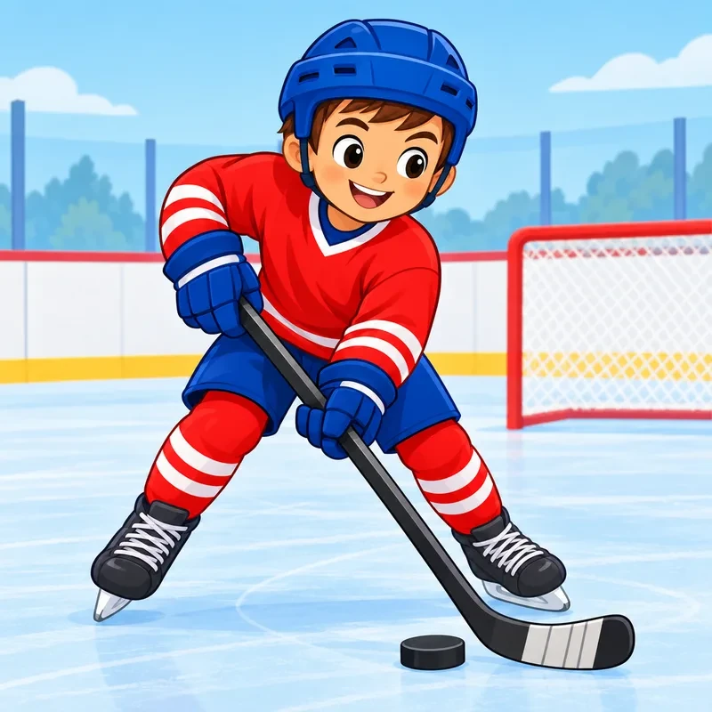 Disegni di hockey da colorare