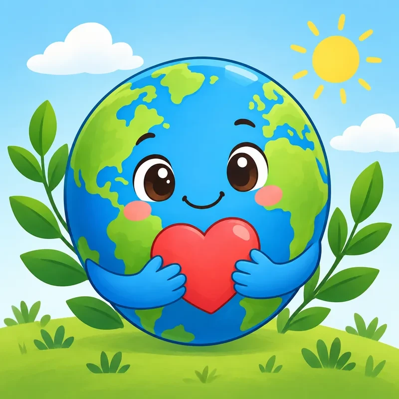 Coloriage Jour de la Terre
