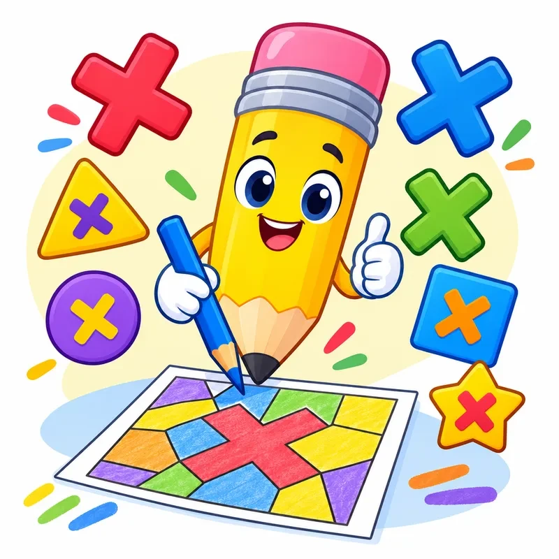 Multiplication Coloring Pages