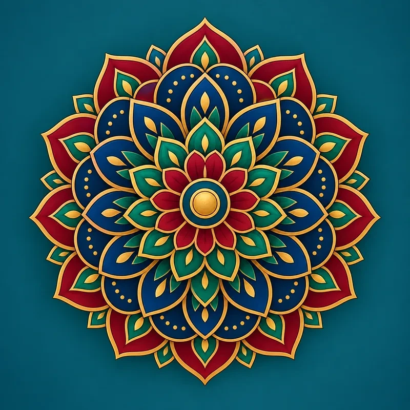 Coloriage Mandala