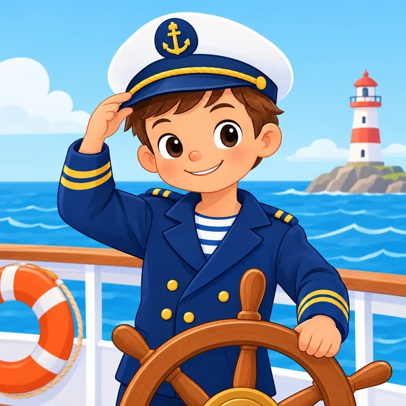 Coloriage Marin