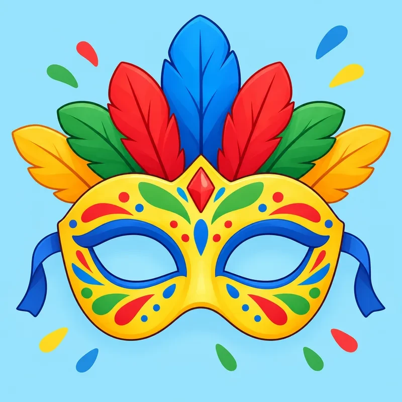 Coloriage Masque