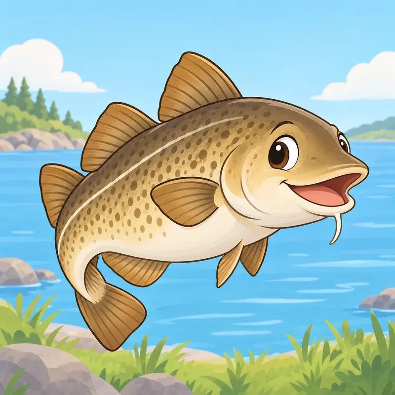 Cod Coloring Pages