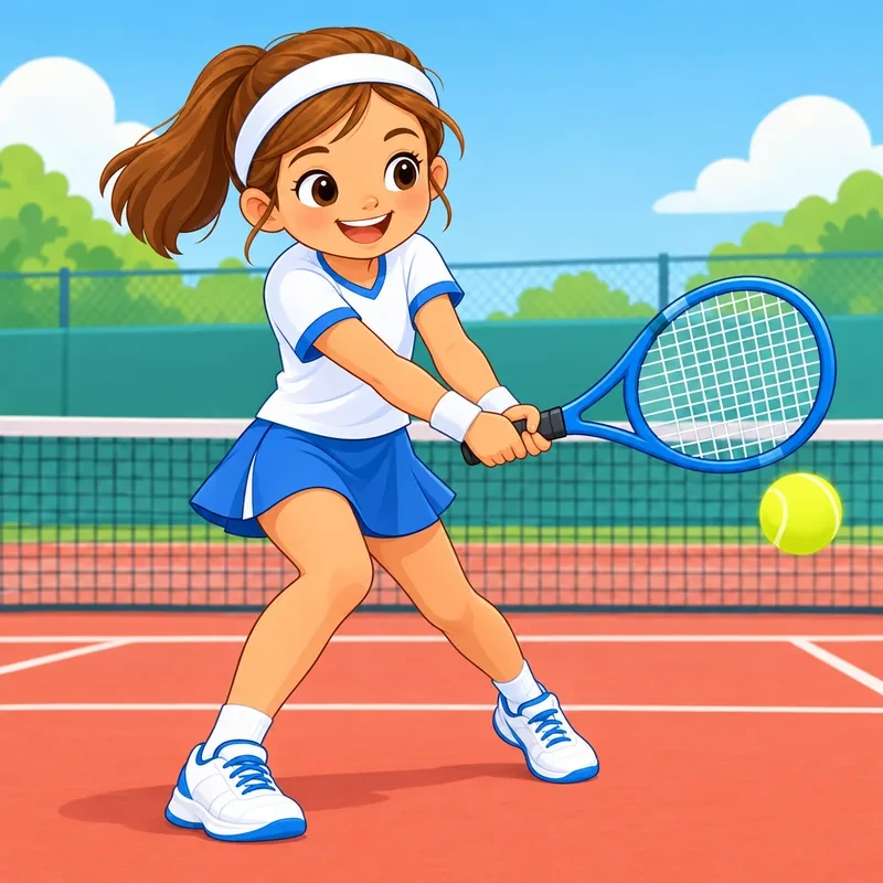 Disegni di tennis da colorare