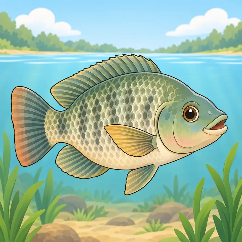 Coloriage Tilapia