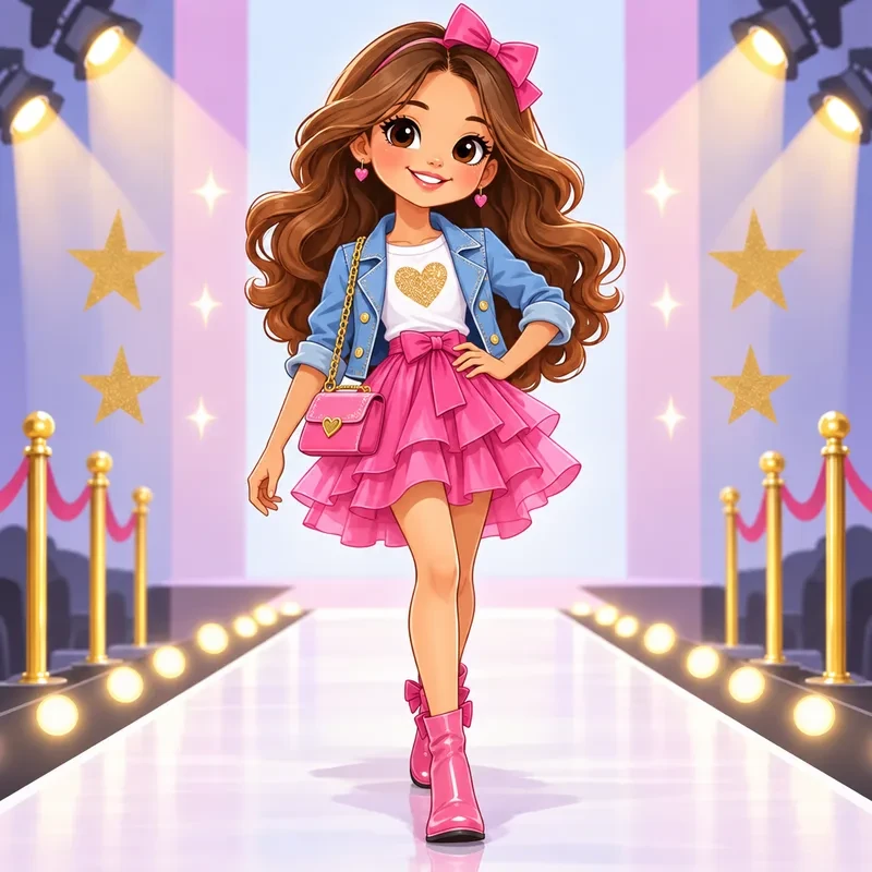 Top model kleurplaten – gratis printen