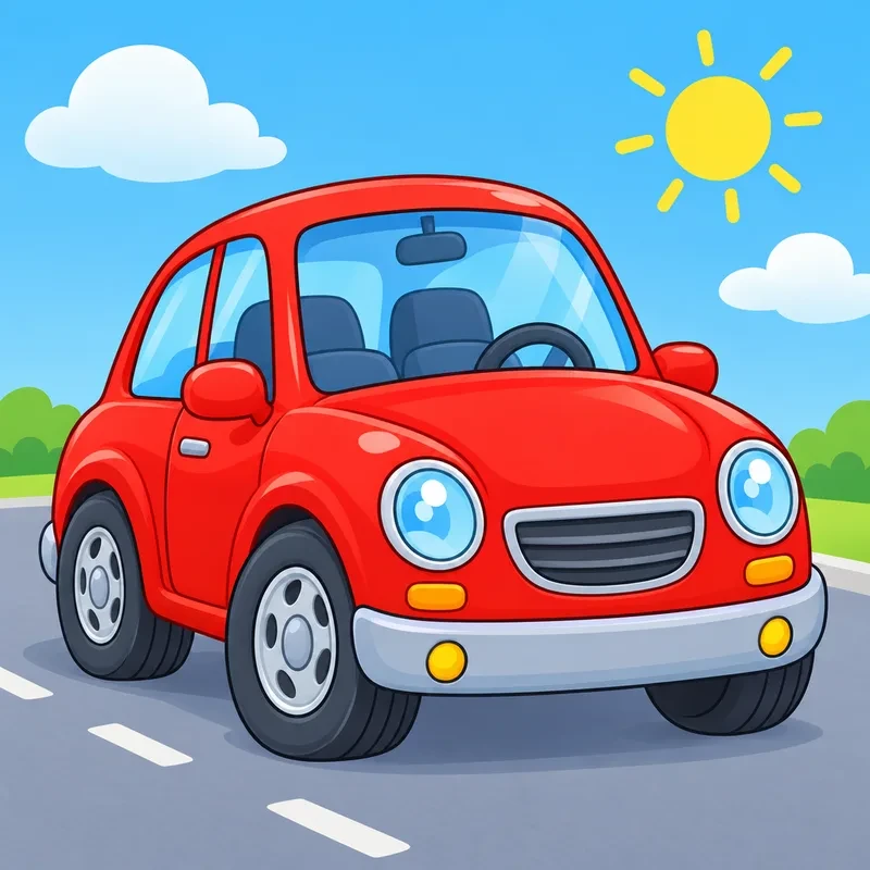 Coloriage Voiture