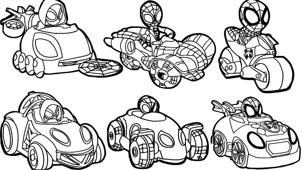 Coloriage Spidey