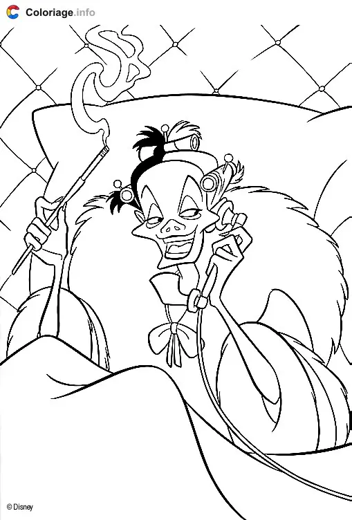 Coloriage 101 Dalmatiens 024 - Les 101 Dalmatiens à imprimer