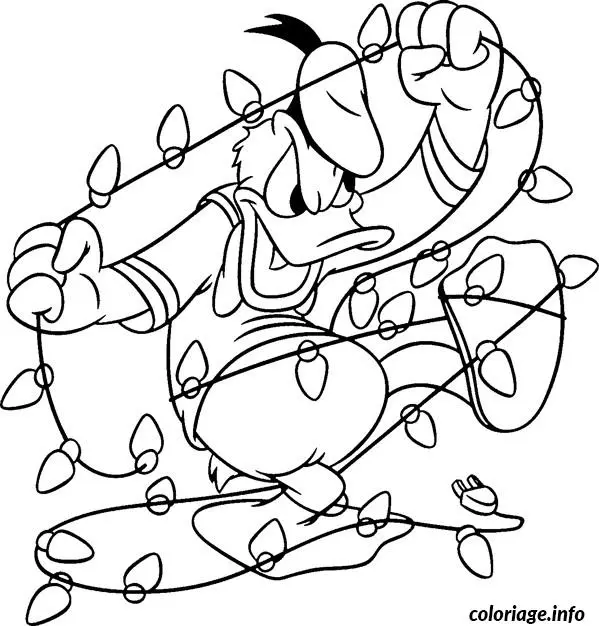 Coloriage Noël disney - Noël Disney à imprimer