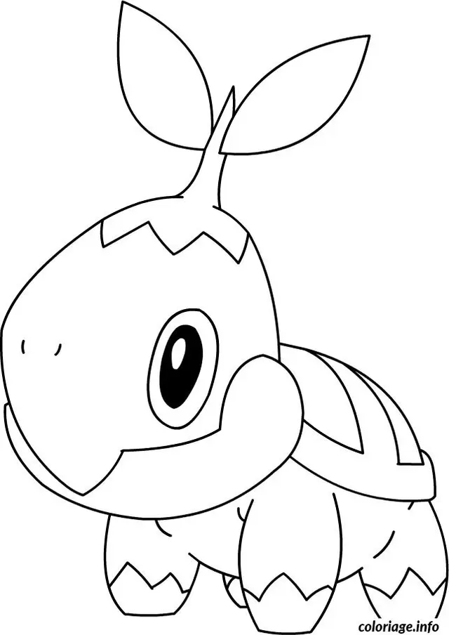 Coloriage Pokémon Légendaire Puissant à Colorier - Pokémon à imprimer
