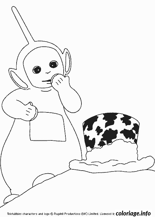 Teletubbies Magical Color Adventures coloring page to print